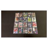 Lot of 20 NFL Rookies, Stars, and Insert Football