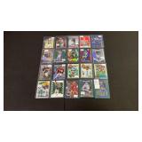 Lot of 20 NFL Rookies, Stars, and Insert Football