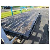 18ft. X 91in flat bed  with wooden floor only