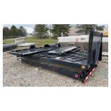 Steel Flatbed on Hook Lift Frame 159in. x 96in.