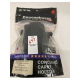 Concealment Express left hand paddle  holster for