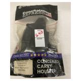 Concealment Express right hand paddle holster for