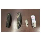 4 Pocket Knives