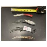 NRA pocket knife & variety of pocket knives