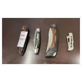 4 Pocket Knives