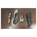4 Pocket Knives
