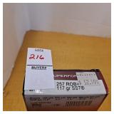 Hornady superformance 257 ROB+P 117 gr SST