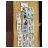 Various postage stamps