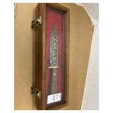 5 1/2 ï¿½ stationary blade knife with glass lid
