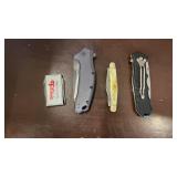 4 Pocket Knives