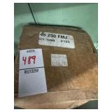 Zero 45 cal FMJ 500 count bullet