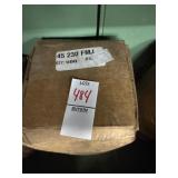 Zero 45 cal FMJ 500 count bullet