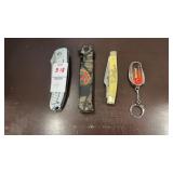 4 Pocket Knives