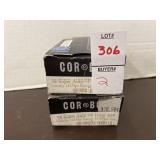 2 boxes of Cor Bon jacketed hollow point, .38