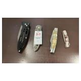 4 Pocket Knives