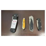 4 Pocket Knives