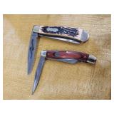 2 pocket knives