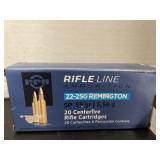 Rifle line - 22- 250 rem- sp 55gr.