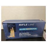 Rifle line - 22- 250 rem- sp 55gr.