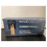Rifle line - 22- 250 rem- sp 55gr.