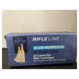 Rifle line - 22- 250 rem- sp 55gr.