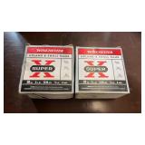 Winchester 20ga Shells Super X, 2 boxes, 50 count