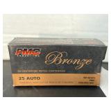 PMC bronze- 25 A - 50 gr, FMJ