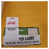Remington 30 super carry 100 gr. FMJ MUZZLE