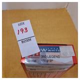 Hornady American whitetail 350 Legend 170 gr SP