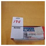 Hornady American whitetail 350 Legend 170 gr SP
