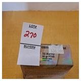 Hornady critical defense 32 auto 60 gr FTX brass