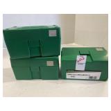 3 RCBS medium length rifle shell ammo boxes