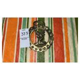 Vintage Brass Horse Medallion Vintage Brass Horse Medallion