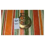 Vintage Brass Horse Medallion Vintage Brass Horse Medallion