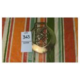Vintage Brass Horse Medallion Vintage Brass Horse Medallion
