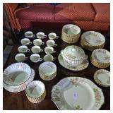 Vintage American Limoges "Wild Rose" China, Vintage American Limoges "Wild Rose" China,