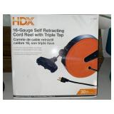 HDX - 16 gauge self retractable extension cord HDX - 16 gauge self retractable extension cord
