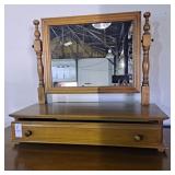 Vintage dresser-top valet mirror Vintage dresser-top valet mirror