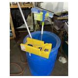Trash bin with variety of items- 12 inch miter Trash bin with variety of items- 12 inch miter