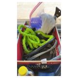 Box with Water Hose and All Purpose Cleaner Box with Water Hose and All Purpose Cleaner