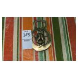 Vintage Brass Horse Medallion Vintage Brass Horse Medallion