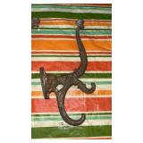 2 Vintage Victorian-Style Coat Hooks 2 Vintage Victorian-Style Coat Hooks