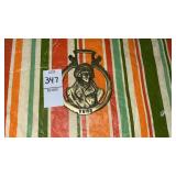 Vintage Brass Horse Medallion Vintage Brass Horse Medallion