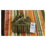 Vintage Brass Horse Comb Vintage Brass Horse Comb