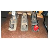 3 Small Vintage Planers, 2 Stanley 3 Small Vintage Planers, 2 Stanley