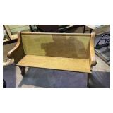 Church Pew 50x18in. Church Pew 50x18in.