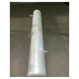 Roll of plastic tarp Roll of plastic tarp