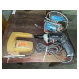 Makita sander, Porter Cable electric drill & jig Makita sander, Porter Cable electric drill & jig