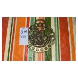 Vintage Brass Horse Medallion Vintage Brass Horse Medallion