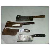 4 meat cleavers 4 meat cleavers